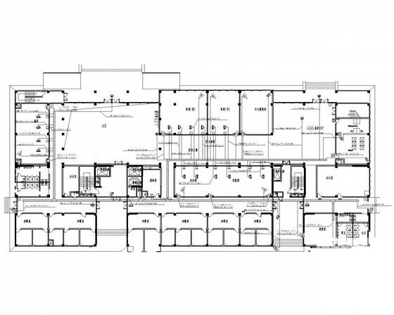 16层医院大楼弱电智能化项目CAD施工图纸72张（系统全面甲级智能建筑设计） - 1