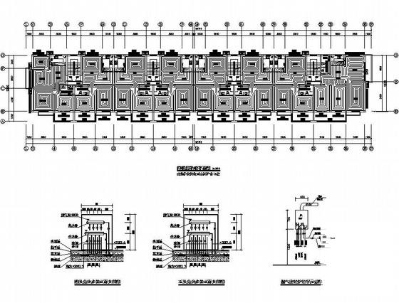 小区住宅楼采暖CAD施工图纸 - 2