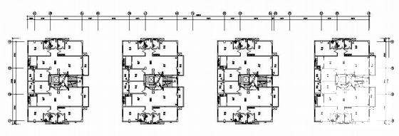 地上9层商住楼电气CAD施工图纸（车库）(防雷与接地) - 3