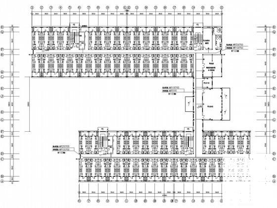 多层学校宿舍强弱电系统CAD施工图纸 - 1