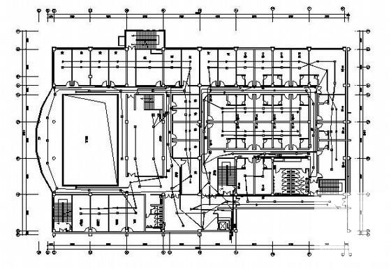 上22层钢筋混凝土结构酒店电气CAD施工图纸 - 3