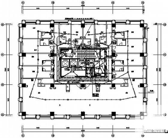 上28层写字楼消防电气设计CAD图纸（2） - 3