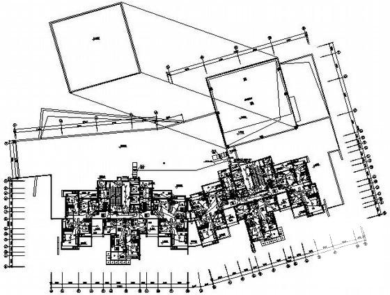 28层钢筋混凝土结构住宅楼电气CAD施工图纸（一级负荷） - 1