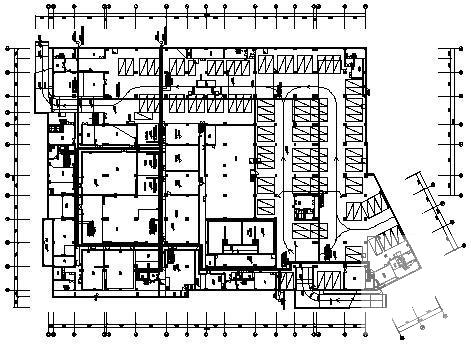 中心医院11层门诊楼弱电系统CAD施工图纸(闭路电视监控) - 2