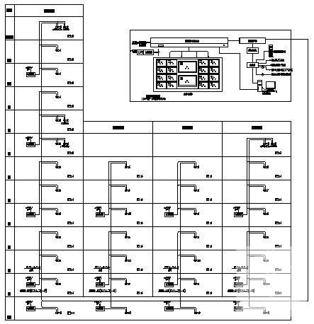 中心医院11层门诊楼弱电系统CAD施工图纸(闭路电视监控) - 4