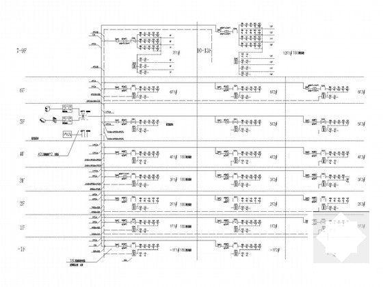 13层三甲医院弱电智能CAD施工图纸（设备点位表）(背景音乐系统) - 5
