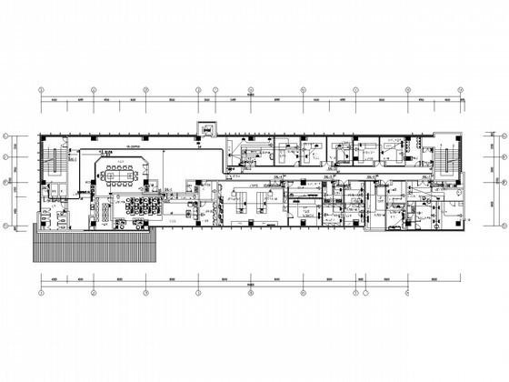 7层钢筋混凝土结构办公试验综合楼照明配电系统CAD施工图纸 - 4