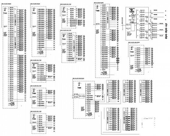 钢筋混凝土结构山庄照明与插座设计CAD施工图纸(配电箱系统图) - 3