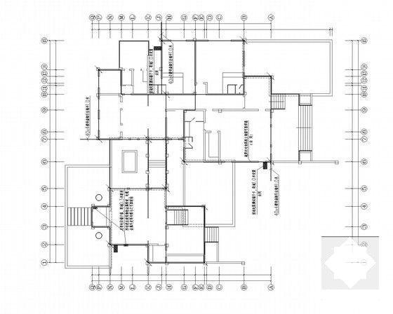 上两层别墅强弱电CAD施工图纸（照明节能设计） - 4