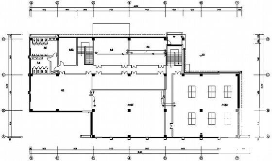 地上两层钢筋混凝土结构会所电气设计CAD图纸 - 3
