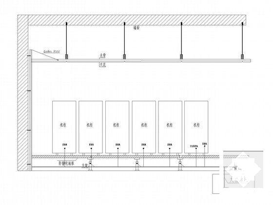 7层办公大楼机房工程弱电CAD施工图纸(电气设计说明) - 4