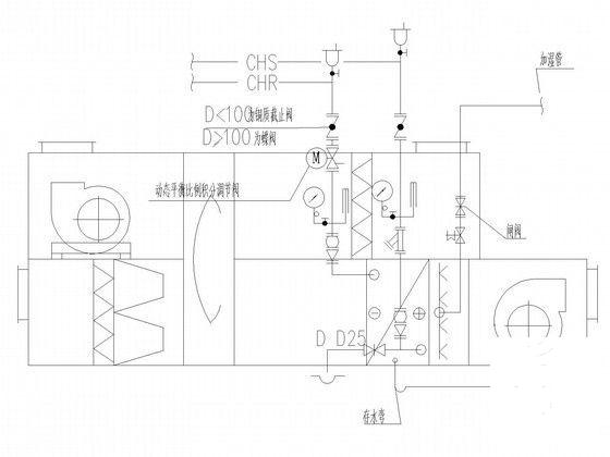 7层办公综合楼空调通风系统设计CAD施工图纸（商铺咖啡厅） - 4