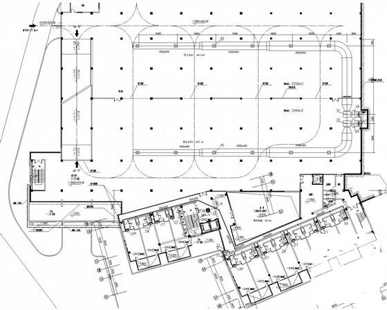 办公接待中心MDV空调系统设计CAD施工图纸 - 1