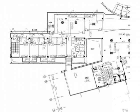 办公接待中心MDV空调系统设计CAD施工图纸 - 4