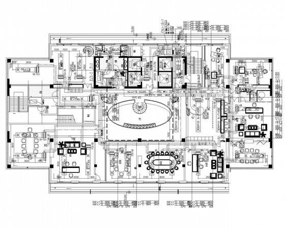 高层办公建筑群及地下建筑通风空调及防排烟系统设计CAD施工图纸（产业基地） - 1