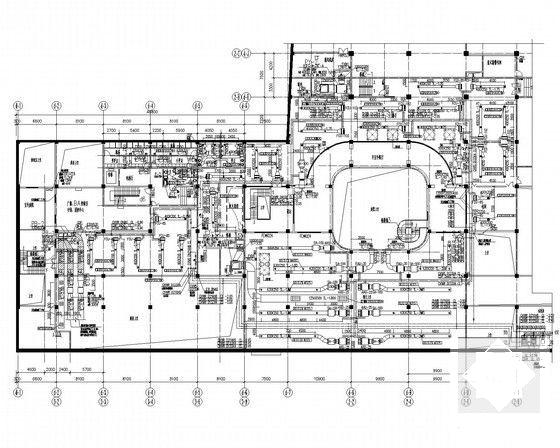 高层办公建筑群及地下建筑通风空调及防排烟系统设计CAD施工图纸（产业基地） - 4