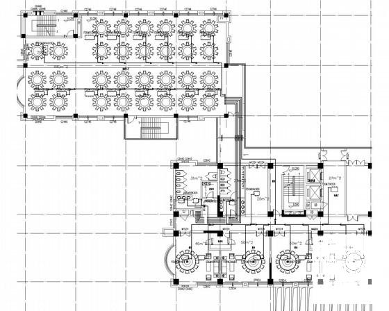 15层研发办公大楼净化空调通风防排烟消防系统设计CAD施工图纸 - 2