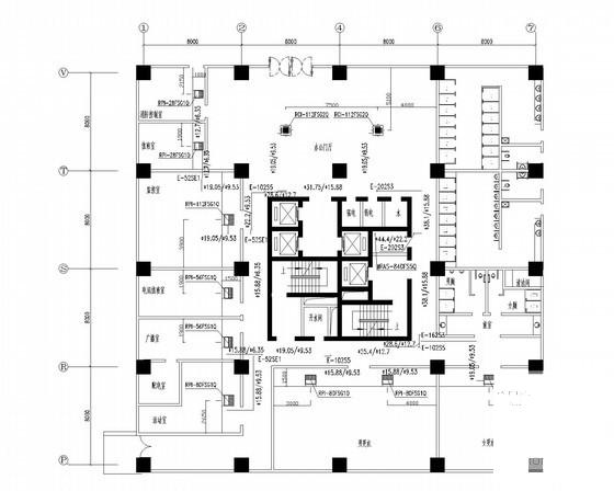 高层办公建筑空调通风系统设计CAD施工图纸（甲级院设计） - 1