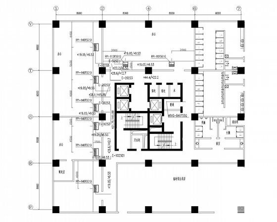 高层办公建筑空调通风系统设计CAD施工图纸（甲级院设计） - 3