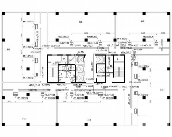 高层办公建筑空调通风系统设计CAD施工图纸（甲级院设计） - 4