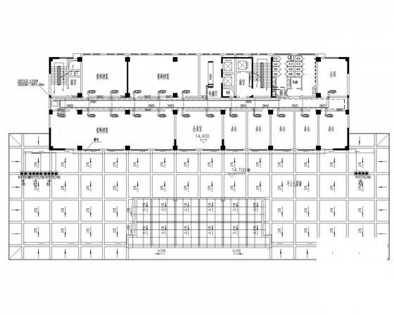 16层办公行政楼空调通风系统设计CAD施工图纸 - 2