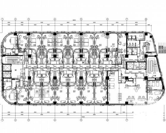 13层公共民用办公建筑通风空调及防排烟系统设计CAD施工图纸（制冷机房工艺通风） - 2