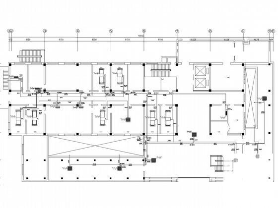 超高层公用办公大厦KX大型空调系统设计CAD施工图纸（直蒸变频多联机系统） - 2