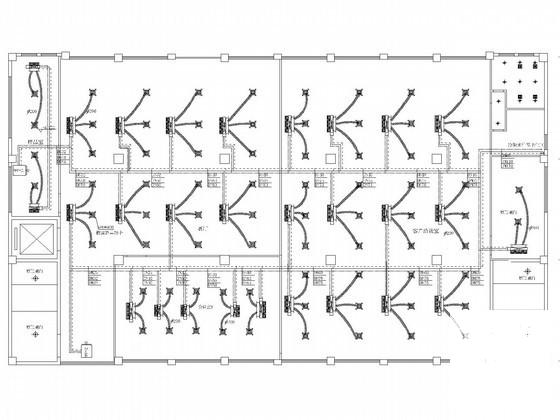 5层办公综合楼空调通风防排烟系统设计CAD施工图纸（特殊系统） - 3