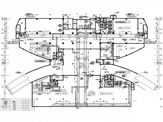 办公建筑平战结合地下人防工程设计CAD施工图纸(战时通风) - 1