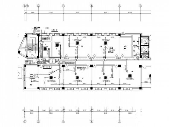 办公建筑空调通风及防排烟系统设计CAD施工图纸（变冷媒流量空调系统） - 2
