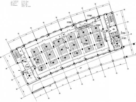 8层公共办公建筑空调通风及防排烟系统设计CAD施工图纸（风冷热泵机组） - 3