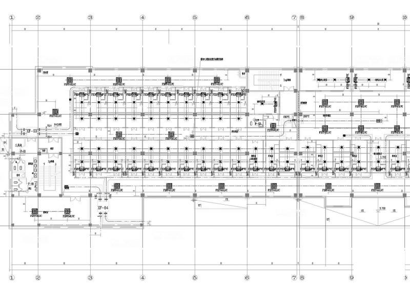 4层技术办公大楼空调通风及防排烟系统设计CAD施工图纸 - 3