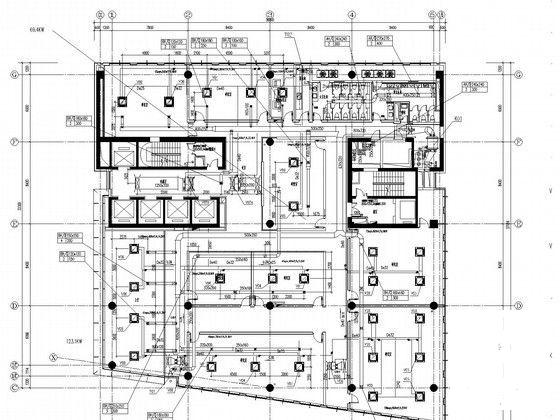 23层办公建筑空调通风及防排烟系统设计CAD施工图纸 - 4