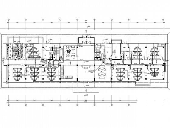 5层办公科研综合楼空调通风及防排烟系统设计CAD施工图纸（采暖设计） - 2