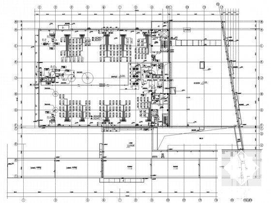 4层办公建筑空调通风及防排烟系统设计CAD施工图纸（大院出品人防设计）(常压燃气热水锅炉) - 4