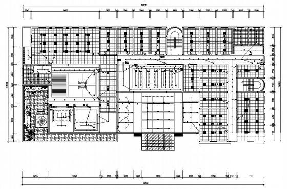 上3层办公楼水电装修CAD施工图纸 - 2