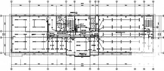 上7层钢筋混凝土结构办公楼电气CAD施工图纸 - 1