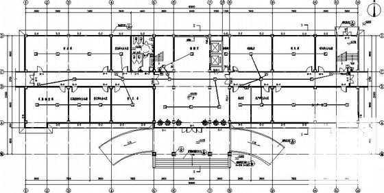 上7层钢筋混凝土结构办公楼电气CAD施工图纸 - 4