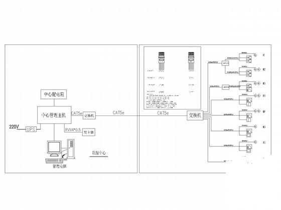 35层办公大厦弱电智能CAD施工图纸（设备清单调试情况）(背景音乐系统) - 3