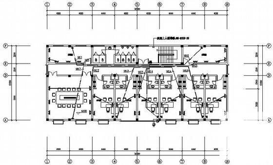 公司3层办公楼电气CAD施工图纸（二级负荷） - 2