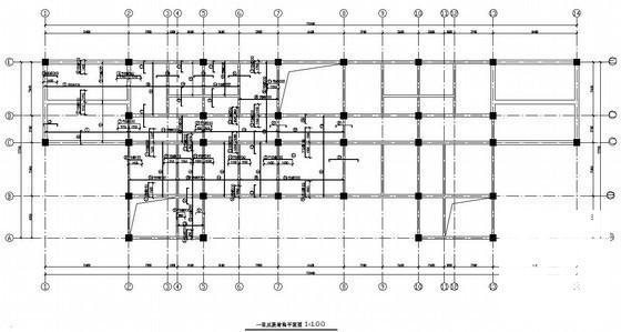 6层框架办公楼毕业设计方案（建筑结构CAD图纸） - 1