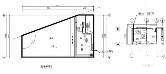 公司配送中心厂房采暖通风设计CAD图纸 - 3