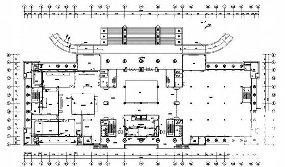 4层办公及展览厅VRV空调系统设计图纸(建筑面积) - 1