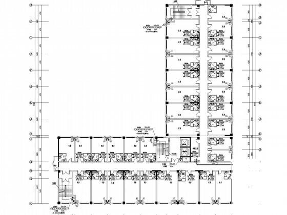 高层宾馆酒店通风系统设计CAD施工图纸 - 1