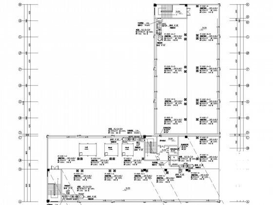 高层宾馆酒店通风系统设计CAD施工图纸 - 2