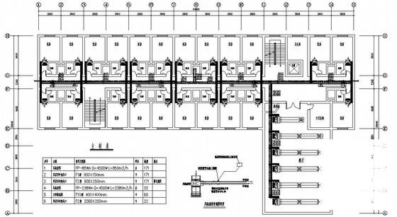 6层酒店中央空调CAD图纸 - 1