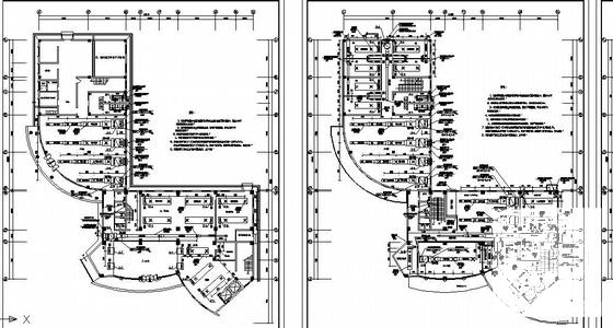 13层大酒店采暖设计CAD施工图纸 - 3