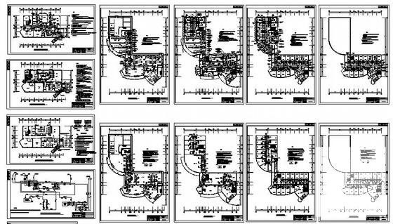 13层大酒店采暖设计CAD施工图纸 - 4