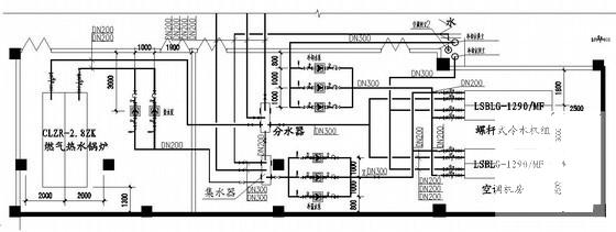 5层办公综合楼空调通风设计CAD施工图纸(风机盘管安装) - 3