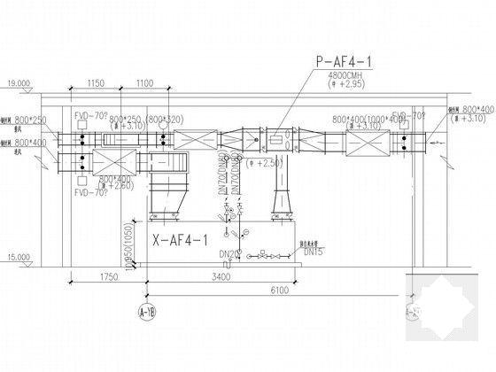 29层广场办公大厦空调通风设计CAD施工图纸(127米) - 4